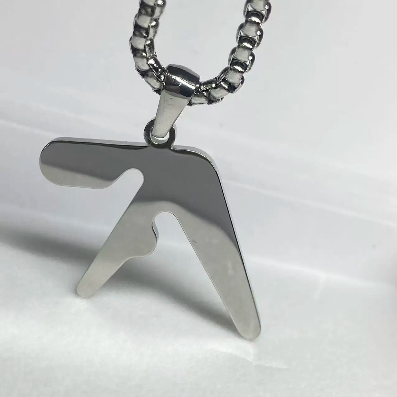 Aphex Logo Stainless Steel Pendant Necklace