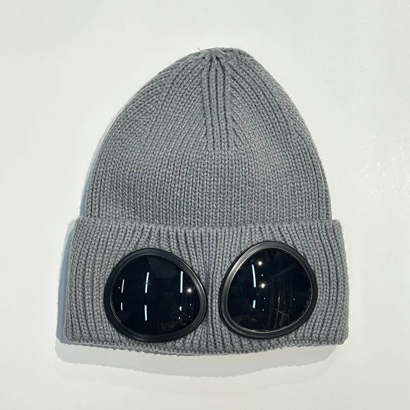 Warm Winter Ski Mask Beanie with Glasses
