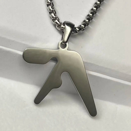 Aphex Logo Stainless Steel Pendant Necklace