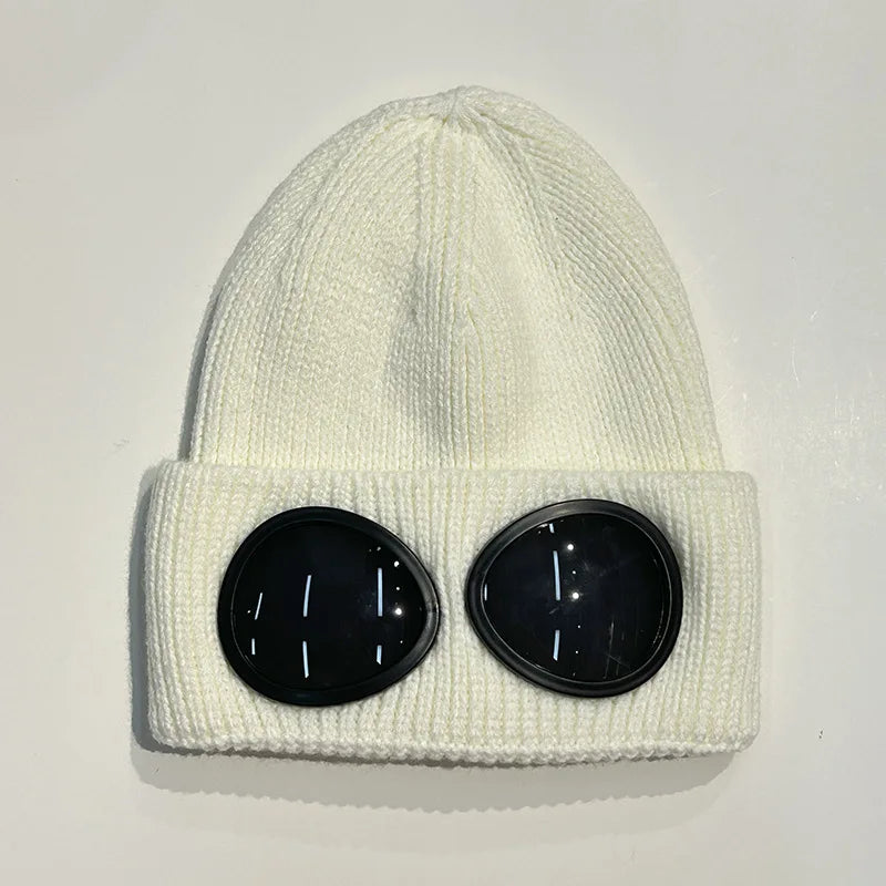 Warm Winter Ski Mask Beanie with Glasses