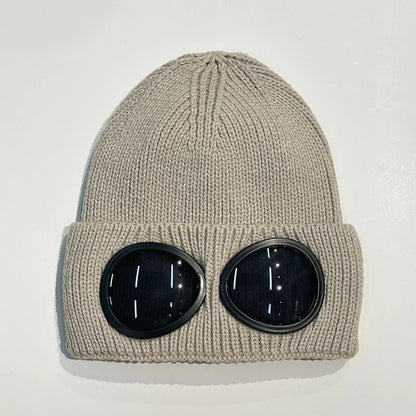 Warm Winter Ski Mask Beanie with Glasses