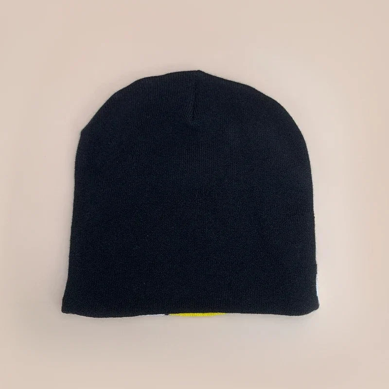 Cartoon Star Knitted Beanie Hat