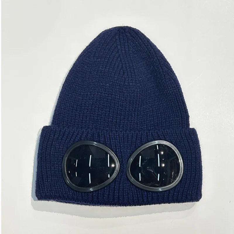 Warm Winter Ski Mask Beanie with Glasses