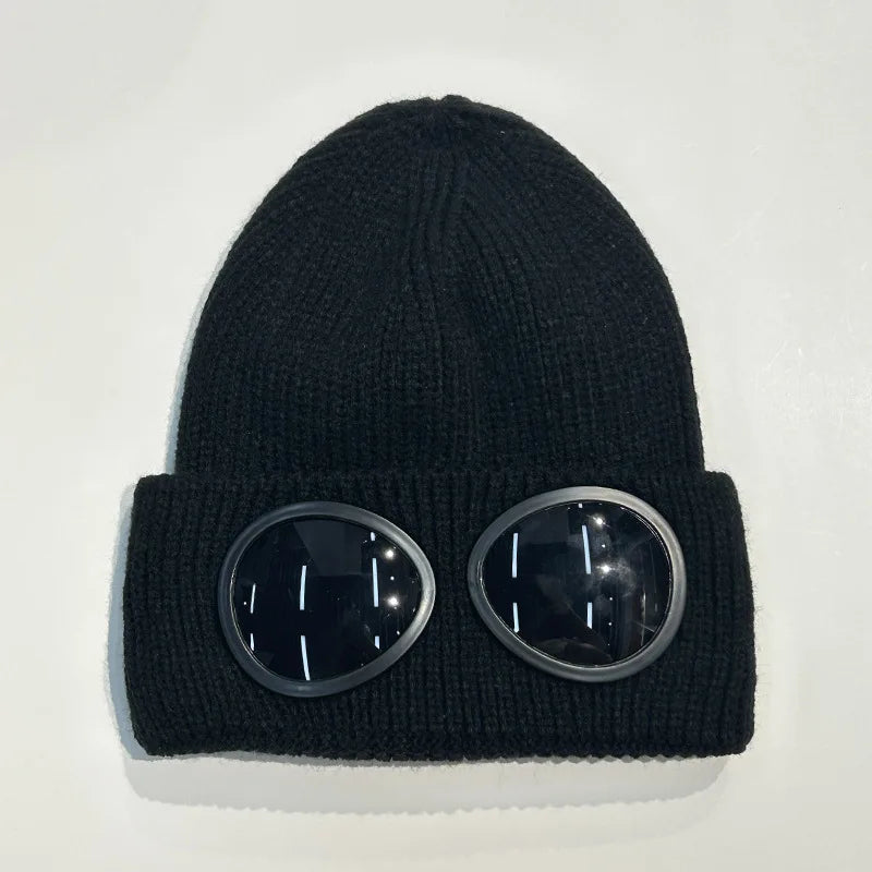 Warm Winter Ski Mask Beanie with Glasses
