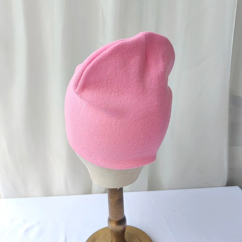 Cartoon Cross Knitted Beanie Hat